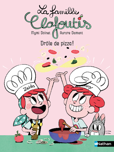 remote-cover-9782095034191 La Famille Clafoutis : Drole De Pizza !