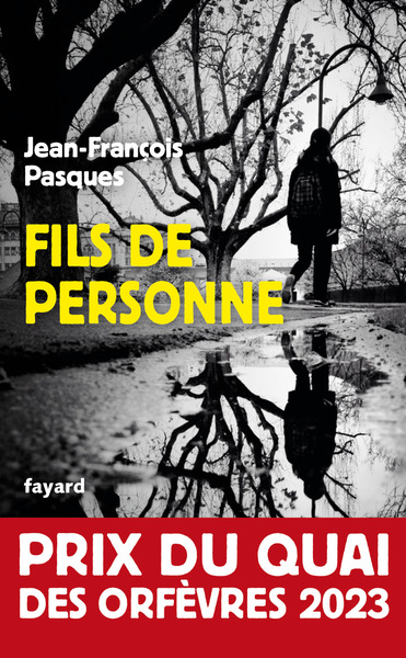 Fils De Personne - Prix Du Quai Des Orfevres 2023