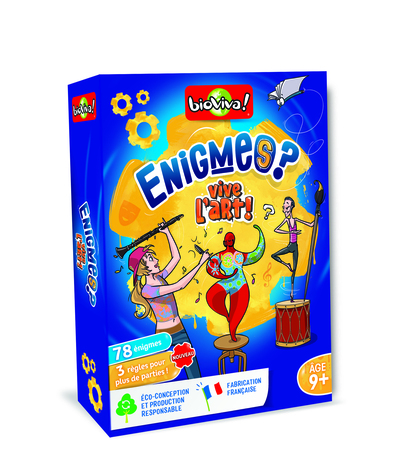 ENIGMES – VIVE L’ART !