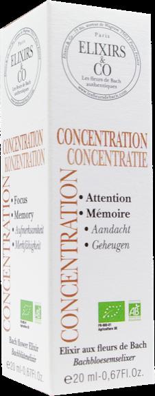 Concentration – élixir floraux