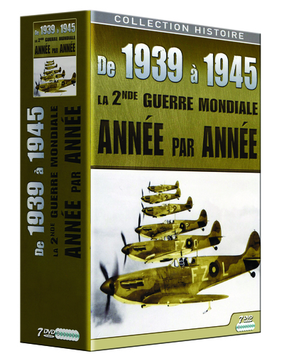 SECONDE GUERRE MONDIALE ANNEE PAR ANNEE – 7 DVD