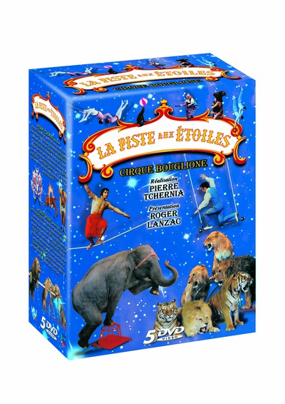 LA PISTE AUX ETOILES – 5 DVD  CIRQUE BOUGLIONE
