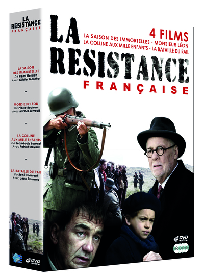 COFFRET RESISTANCE – 4 DVD