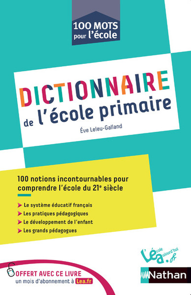 Dictionnaire de l’école primaire