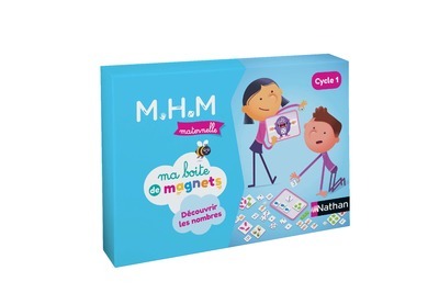 MHM – Ma boite de magnets découvrir les nombres 4 enfants