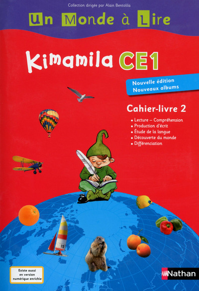 Un Monde à Lire – Kimamila CE1 – série rouge – cahier livre 2