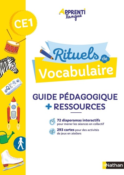 Rituels de vocabulaire – Guide pédagogique + Ressources CE1