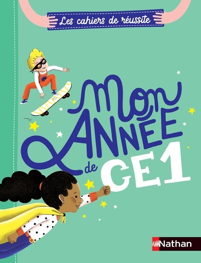 Les cahiers de réussite Nathan – Mon année de CE1 – Lot de 5