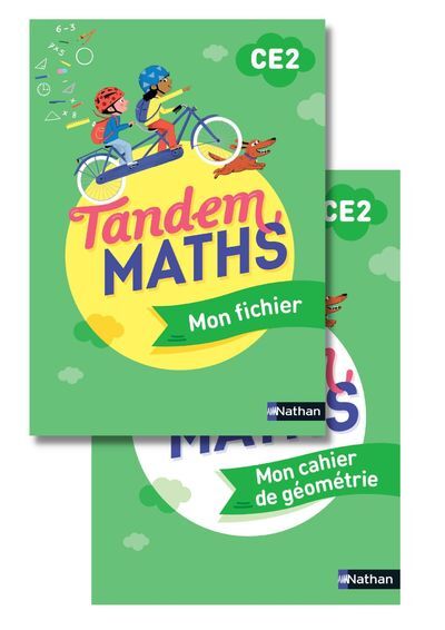 Tandem – Maths CE2 – Fichier de l’élève + Cahier géométrie