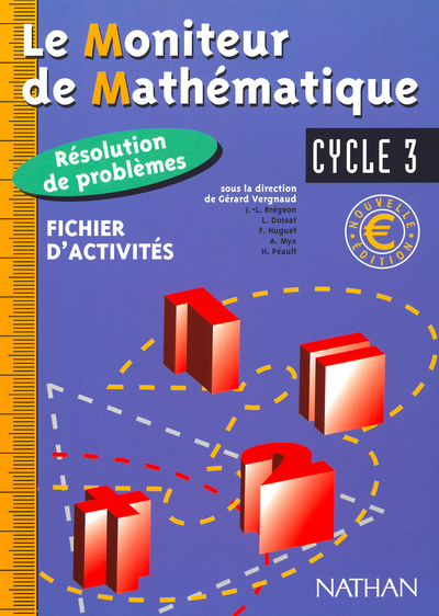 MONITEUR MATHEMATIQUES PHOTOFICHES PROBLEMES (EURO)
