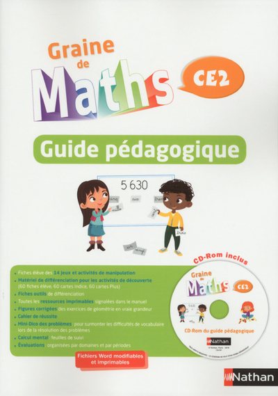 Graine de Maths – Guide pédagogique CE 2 + CD 2017