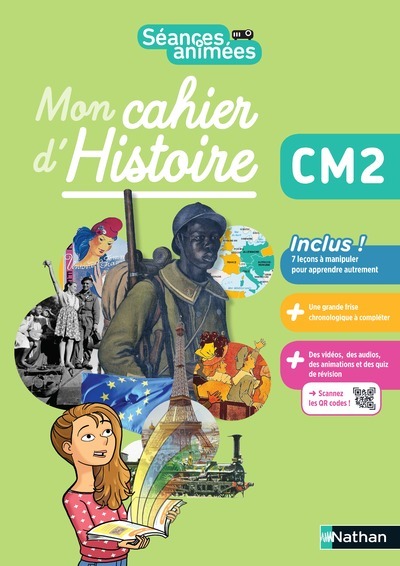 Séances animées – Mon cahier d’histoire CM2