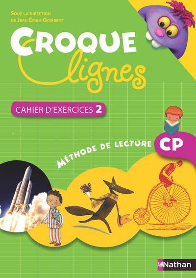 Croque-lignes – cahier exercices – tome 2 – CP