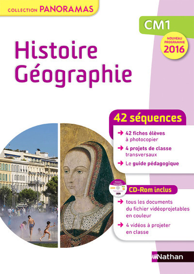 Panorama – Histoire Géographie – Fichier – CM1 + CD