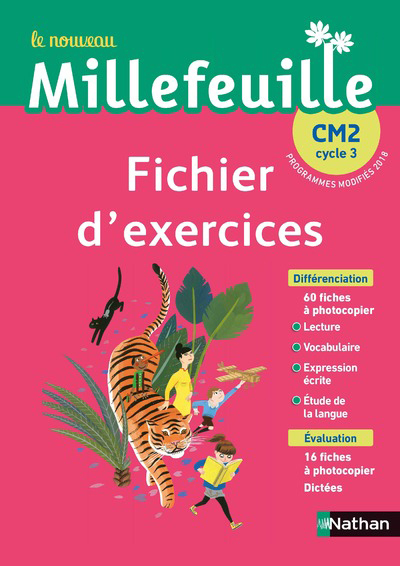 Nouveau Millefeuille – Fichier à photocopier CM2 – 2019