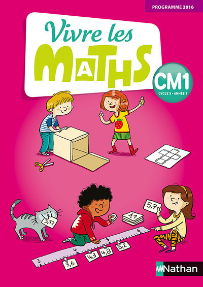 Vivre les maths – Fichier élève – CM1 – 2017