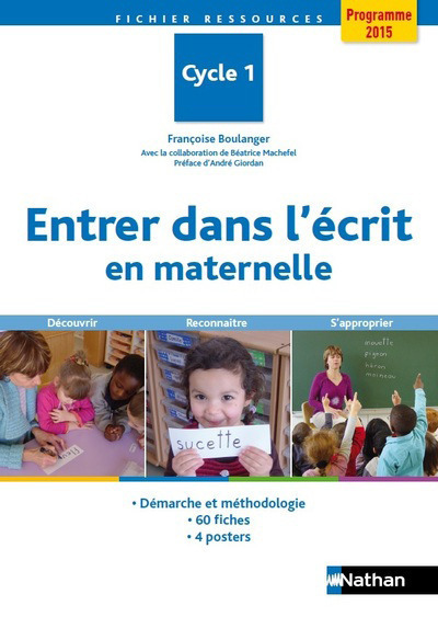 Entrer dans l’écrit en maternelle – Cycle 1
