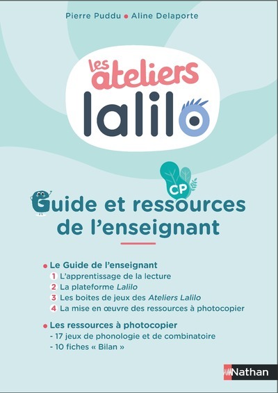 Les ateliers Lalilo – CP – Guide pédagogique + Ressources