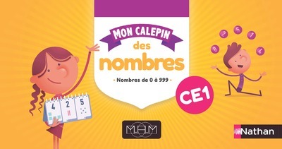 MHM – Calepin des nombres CE1 (pack de 10 ex.)