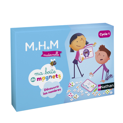 MHM – Ma boite de magnets découvrir les nombres complément 2 enfants