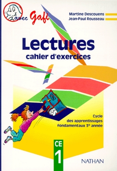 Gafi le fantôme – cahier exercices – CE1