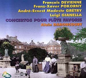 CONCERTOS POUR FLUTES DE DEVIENNE POKORNY GRETRY ETGIANELLA PAR ALAIN DABONCOURT