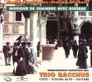 NOCTURNE DE MATIEGA MENUETTO DE C M VON WEBER ET DEUX  UVRES DE FRANCESCO MOLINO ET ANTON DIABELLI