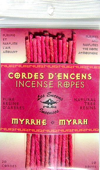 Nur – Cordes Myrrhe – Lot de 12