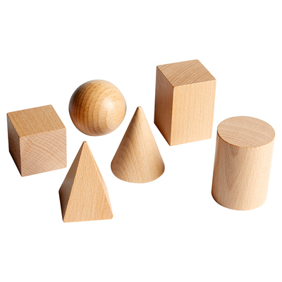 Les solides bois – Lot de 12