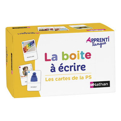 Apprentilangue – PS – La boite à écrire – Les mots