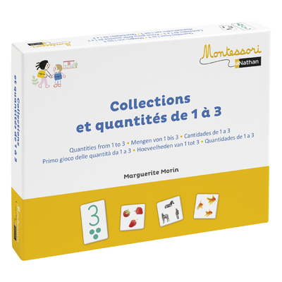 Montessori par Nathan – Collection témoin 1, 2, 3