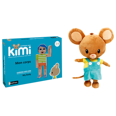 J’apprends avec Kimi – Mon corps + la mascotte PCF
