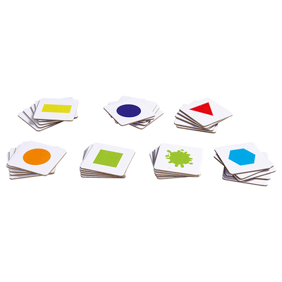 Jetons magn. formes & couleurs