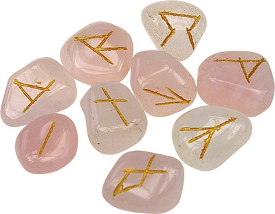 Runes en Quartz Rose