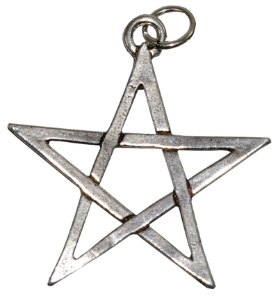 Pentagramme – argenté