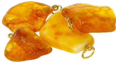 Pendentif Ambre