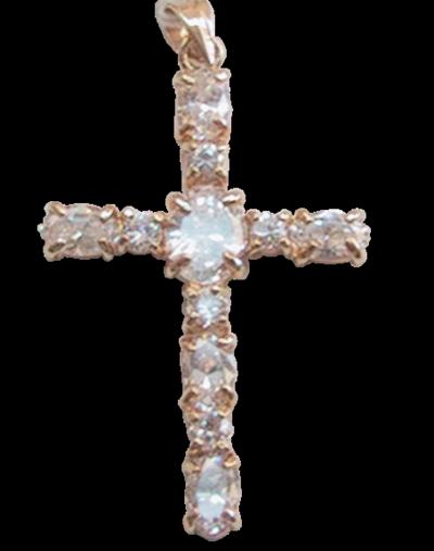 Croix Or et Zirconium
