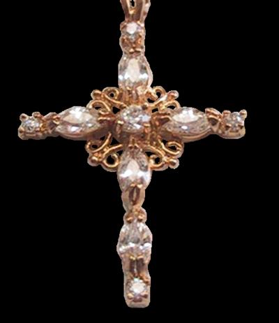 Croix Or et Zirconium