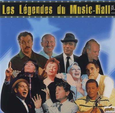 LES LEGENDES DU MUSIC HALL1-CD