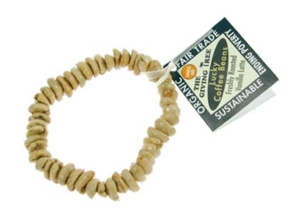 Bracelet Perles de café – Vanille