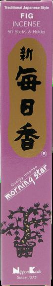 Encens japonais –  Figue – boîte de 50 sticks