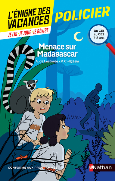 L’Enigme des vacances du CE1 au CE2 – Menace sur Madagascar