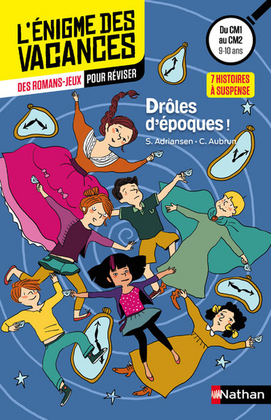 Enigme des vacances : Jeux – Drôles d’époques ! CM1/CM2