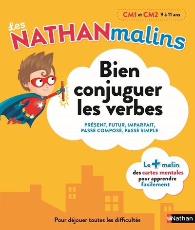 Bien conjuguer CM1-CM2 – Les Nathan malins primaire