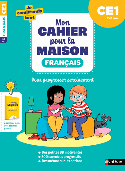 Mon cahier pour la maison – Français CE1