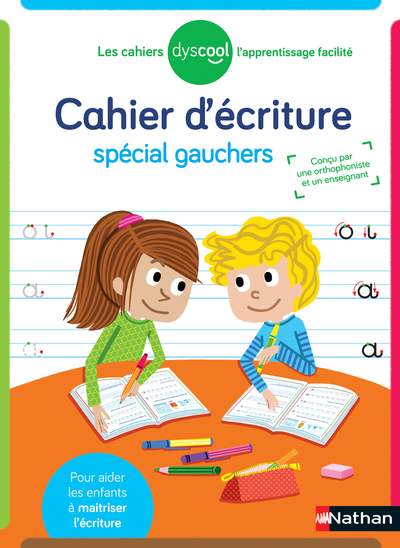 Cahier d’écriture pour gaucher-Dyscool