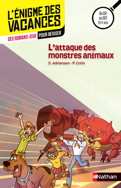 Enigme des vacances : Scooby-Doo – L’attaque des monstres animaux CE1/CE2