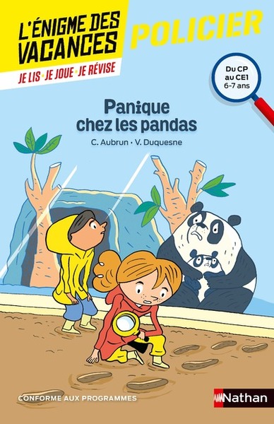 Enigmes des Vacances CP-CE1 Panique chez les pandas