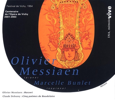 FESTIVAL VICHY 1954 – OLIVIER MESSIAEN – CD
