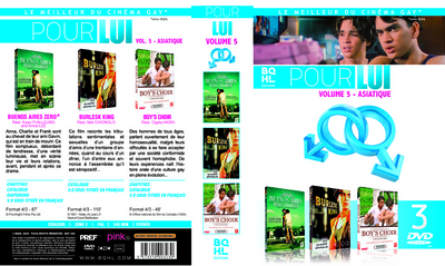 POUR LUI – VOL. 5  – (COFFRET 3 DVD) – ASIATIQUE BUENOS AIRES – BURLESK KING – BOY’S CHOIR